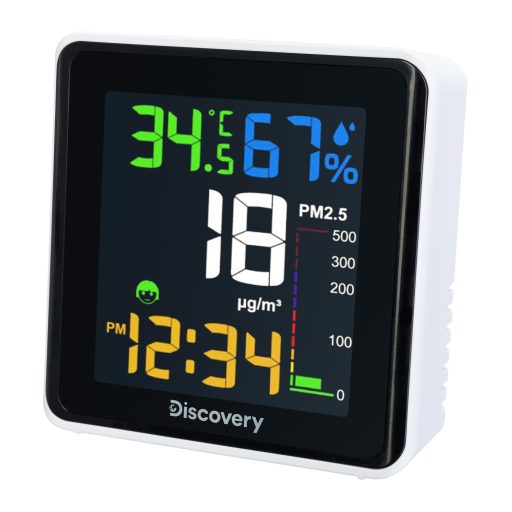 Levenhuk Discovery Report WA30 időjárás-állomás szállópor érzékelővel