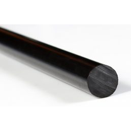 Polipropilén GF30 rúd fekete színben