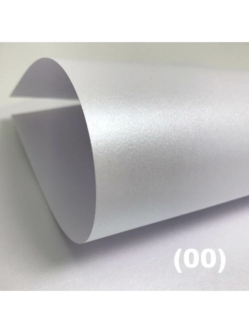 Glam kreatív papír fehér/ice white 250g 720x1020mm