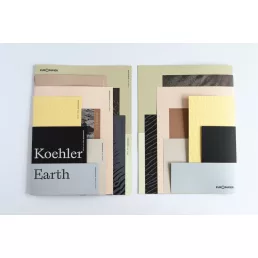   Koehler Eco Black Lava fekete színű újrahasznosított kreatív papír 350g