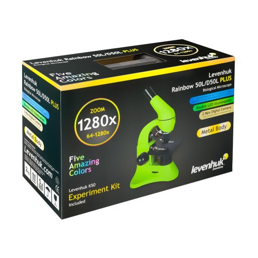 Levenhuk Rainbow D50L PLUS 2M Digitális mikroszkóp, Moonstone