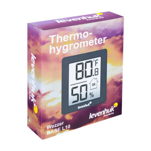 Levenhuk Wezzer BASE L10 hőmérséklet- és páratartalom-mérő készülék