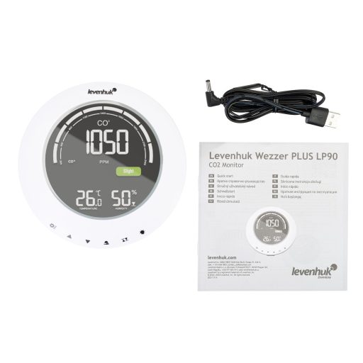 Levenhuk Wezzer PLUS LP90 CO₂ érzékelő