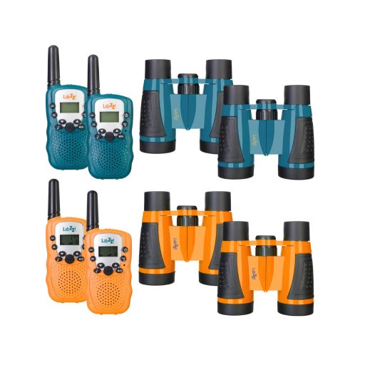 Levenhuk LabZZ WTT10 walkie-talkie és kétszemes távcső készlet