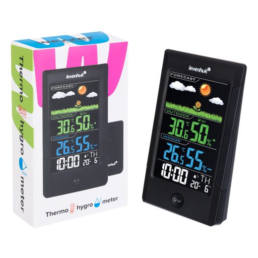 Levenhuk Wezzer Teo TH40 hőmérséklet- és páratartalom-mérő készülék