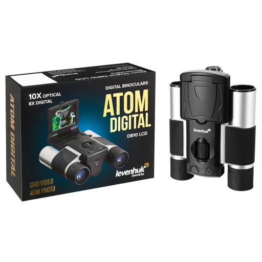Levenhuk Atom Digital DB10 LCD kétszemes távcső