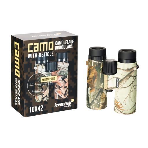 Levenhuk Camo 10x42 kétszemes távcső irányzékkal