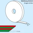 Öntapadó mágnesszalag extra erős 10 mm × 1,5 mm – 3M ragasztóval