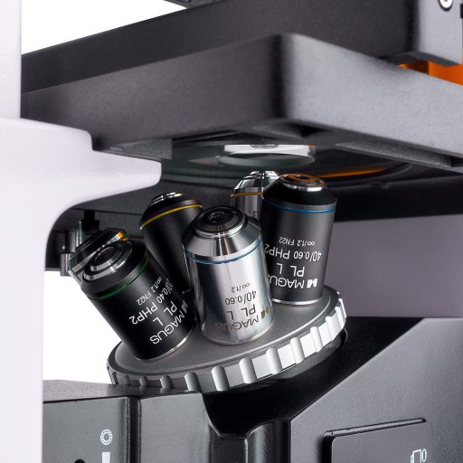 Magus Lum VD500 LCD fluoreszcens fordított digitális mikroszkóp