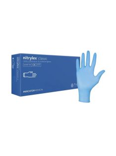 Mercator nitrylex classic kék gumikesztyű (eldobható)