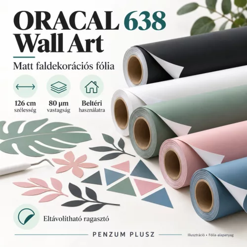 ORACAL 638 Wall Art matt faldekorációs fólia – 126 cm