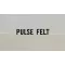 Pulse Felt kétoldalas dombornyomott papír filc fehér színben 250g 720x1020 mm