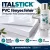 ItalVinyl öntapadó PVC fólia (szita) - fényes fehér, normál ragasztó