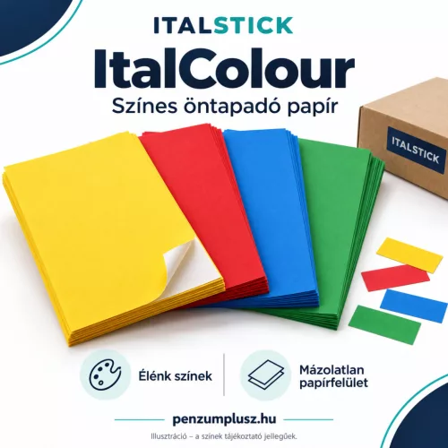 ItalColour színes öntapadó papír
