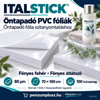 ItalVinyl öntapadó PVC fólia (szita)