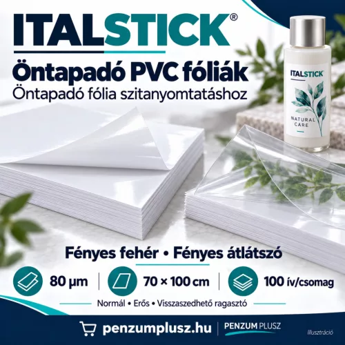 ItalVinyl öntapadó PVC fólia (szita)