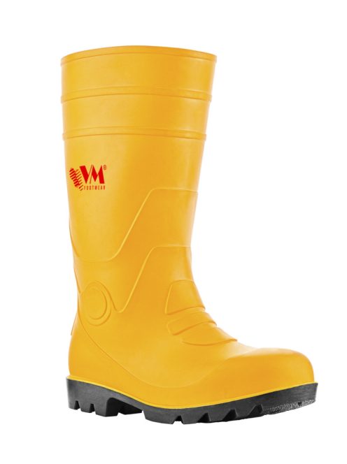 VM Footwear Sapporo sárga színű munkavédelmi csizma S5