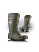 VM Footwear Fukuoka zöld színű munkavédelmi csizma O4