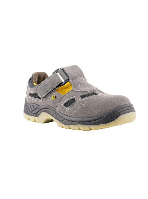VM Footwear Bern ESD-s munkavédelmi szandál szürke színben S1