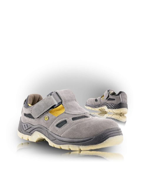 VM Footwear Bern ESD-s munkavédelmi szandál szürke színben S1