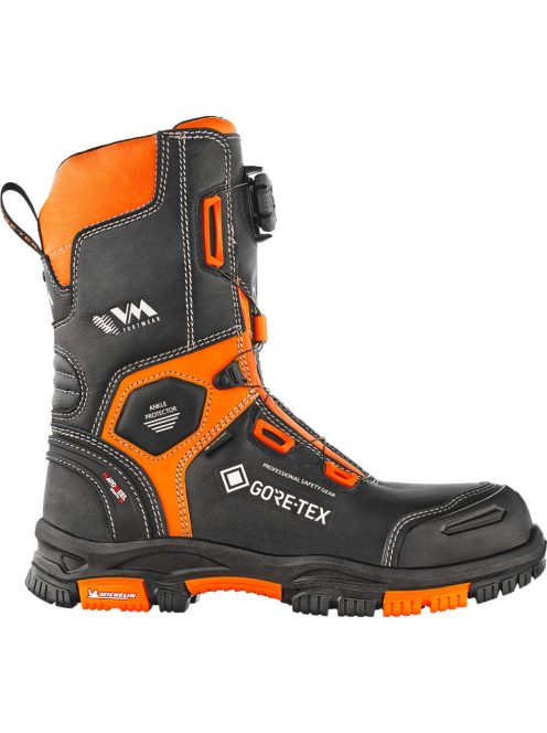 VM Footwear Connecticut magasszárú munkavédelmi bakancs BOA fűzővel S7L