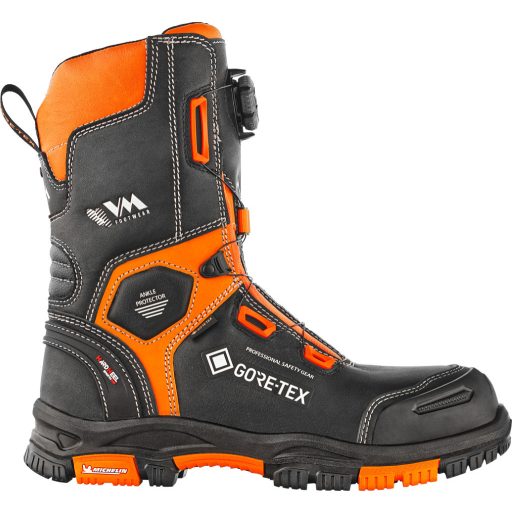 VM Footwear Connecticut magasszárú munkavédelmi bakancs BOA fűzővel S7L