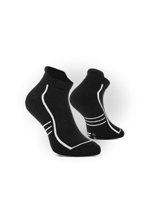 VM Footwear Coolmax rövidszárú fekete zokni