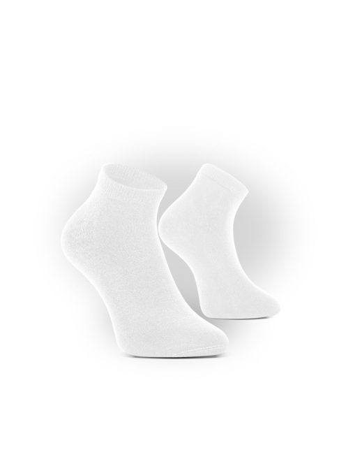 VM Footwear Bamboo medical rövidszárú fehér színű antibakteriális zokni