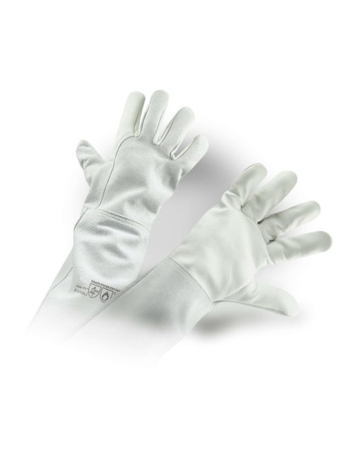 VM Footwear E1/15LI munkavédelmi hegesztő bőrkesztyű 20 cm