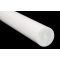 POM-C rúd üvegszállal fehér színben, átmérő: 20 mm