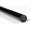 POM-C rúd üvegszállal fekete színben, átmérő: 30 mm