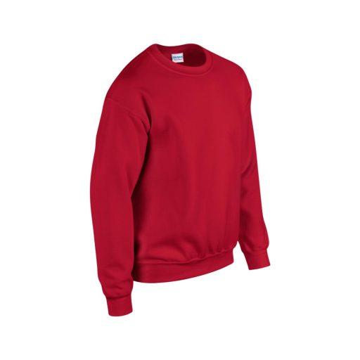 Gildan GI18000 kereknyakú unisex pulóver - cherry red szín