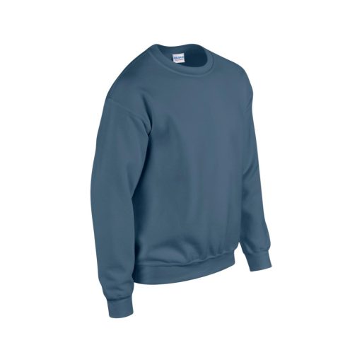 Gildan GI18000 kereknyakú unisex pulóver - indigo blue szín