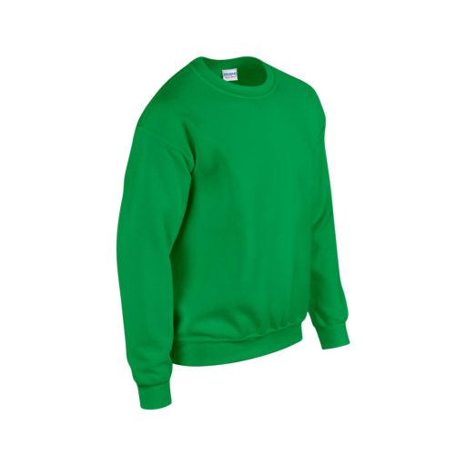 Gildan GI18000 kereknyakú unisex pulóver - irish green szín