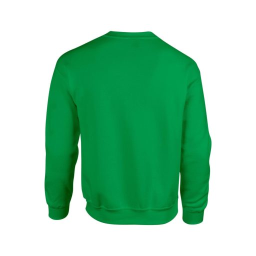Gildan GI18000 kereknyakú unisex pulóver - irish green szín