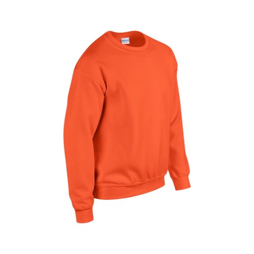 Gildan GI18000 kereknyakú unisex pulóver - orange szín