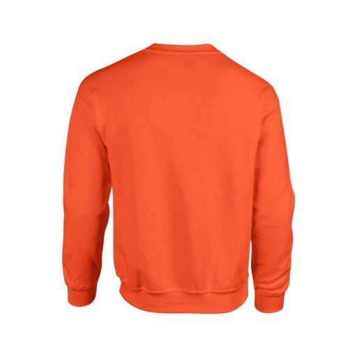 Gildan GI18000 kereknyakú unisex pulóver - orange szín