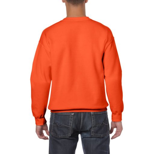 Gildan GI18000 kereknyakú unisex pulóver - orange szín