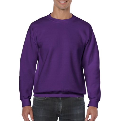 Gildan GI18000 kereknyakú unisex pulóver - purple szín