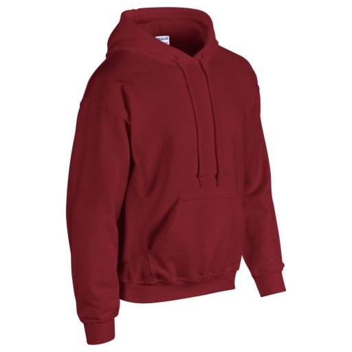 Gildan GI18500 unisex kapucnis pulóver - garnet szín