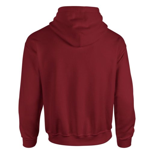 Gildan GI18500 unisex kapucnis pulóver - garnet szín