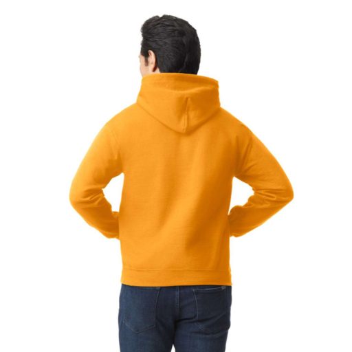 Gildan GI18500 unisex kapucnis pulóver - gold szín