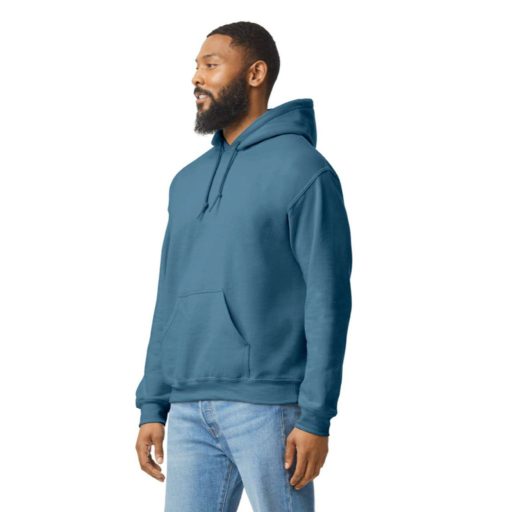 Gildan GI18500 unisex kapucnis pulóver - indigo blue szín