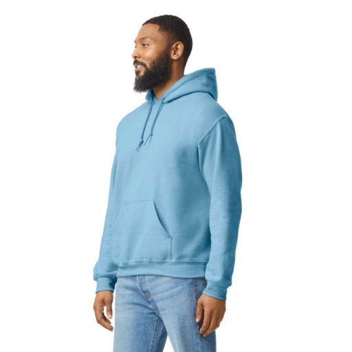 Gildan GI18500 unisex kapucnis pulóver - light blue szín