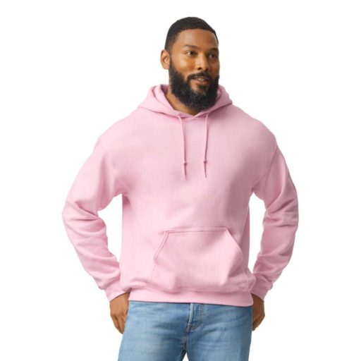 Gildan GI18500 unisex kapucnis pulóver - light pink szín