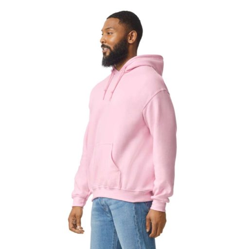 Gildan GI18500 unisex kapucnis pulóver - light pink szín