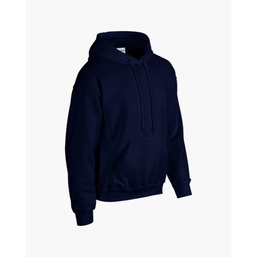 Gildan GI18500 unisex kapucnis pulóver - navy szín