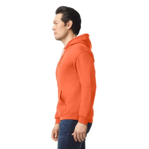 Gildan GI18500 unisex kapucnis pulóver - orange szín