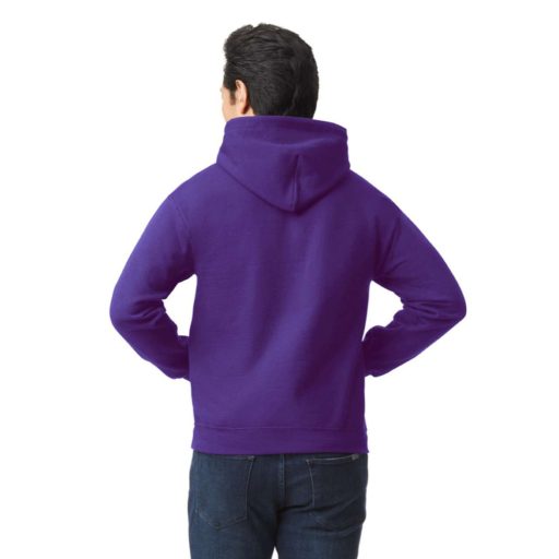 Gildan GI18500 unisex kapucnis pulóver - purple szín