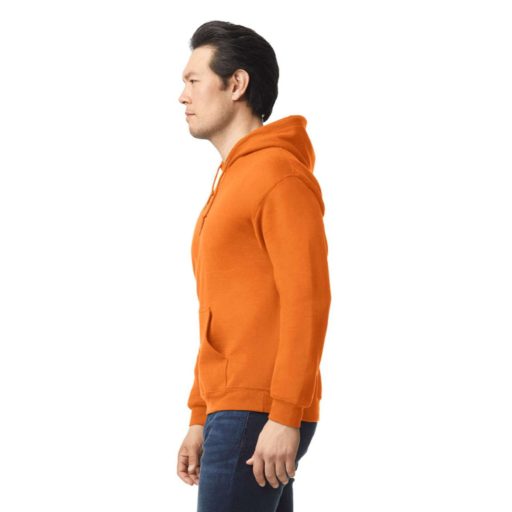 Gildan GI18500 unisex kapucnis pulóver - safety orange szín
